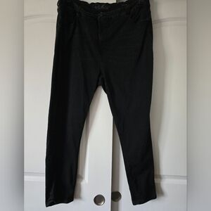 Black denim "legging" Diane Gilman Sz 24